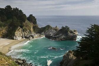 Wallpaper Mcway Falls State Park Big Sur Ca Desktop