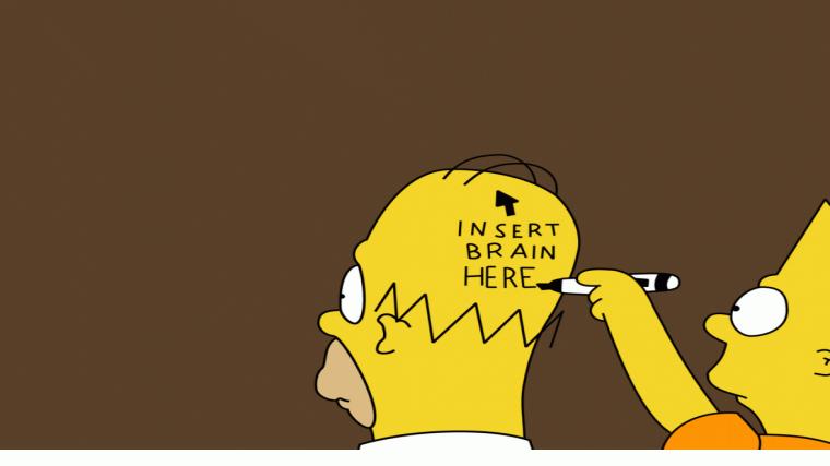 Funny Simpson Wallpaper