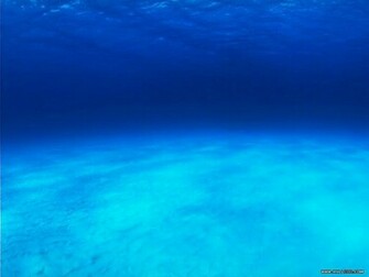 The Blue Ocean Island Wallpaper
