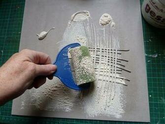 Mixed Media Background Scrapbooking Techniques Pinte