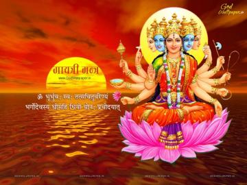 Gayatri Mata Wallpaper For Desktop