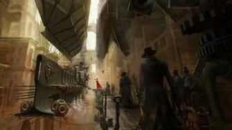 Steampunk Wallpaper Peace Fantasy Widescreen On The Desktop