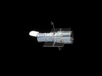 Hubble Black Background Vertical Earth