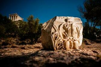 File Sculptural Pattern Against The Background Of Parthenon