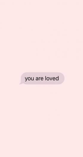 Aesthetic Wallpaper Background Text Pink Pastel