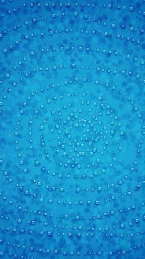 Blue Water Drops iPhone 5s Wallpaper