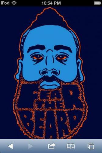 Fear The Beard James Harden Wallpaper Tagged Rockets