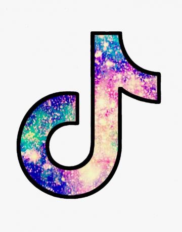 Ftestickers Glitter Sparkle Tiktok Tiktoklogo HD Png