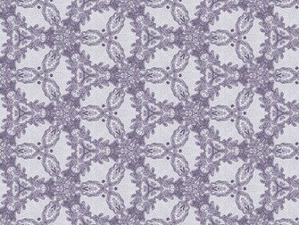 Of Lace Fine Purple Over White Fabric Background