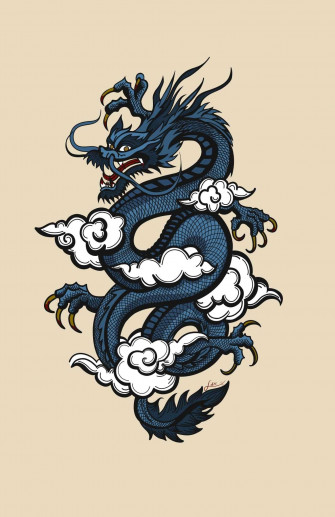 Japanese Dragon Wallpaper