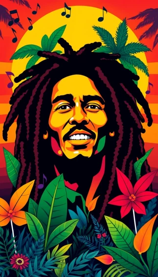Bob Marley Phone Wallpaper