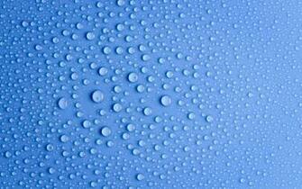Blue Water Drops Wallpaper Background