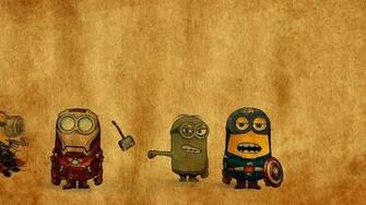 Avenger Minions Wallpaper Walldevil Best HD Desktop And