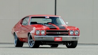 Red Chevy Chevelle Ss Wallpaper