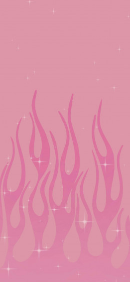 Pink Flame Wallpaper Aesthetic For iPhone 4k