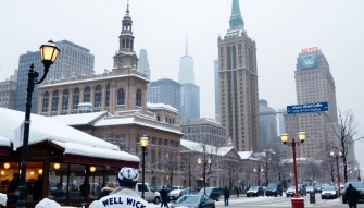New York Winter Wallpaper