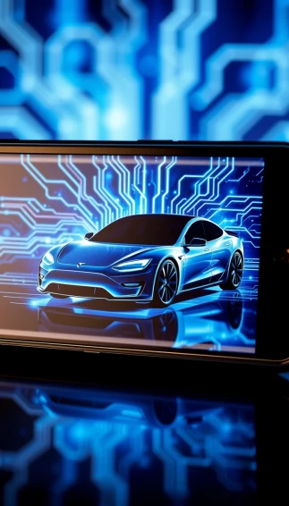 Tesla Phone Wallpaper