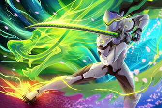 Genji Overwatch Fonds D Cran HD Arri Re Plans