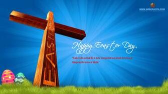 Christian Happy Easter Cross