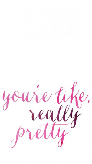 You Re Like Really Pretty Mean Girls Quotes Pink
