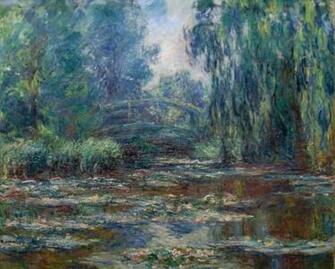 Claude Monet Pont Sur N Nuphar Po Wallpaper