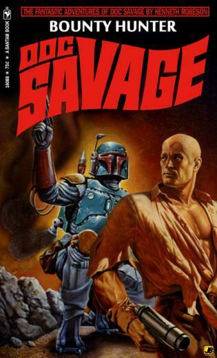 Doc Savage Boba Fett Superhero Fan Art