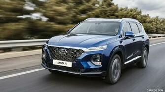 Hyundai Santa Fe Front Three Quarter HD Wallpaper
