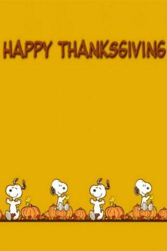 Peanuts Thanksgiving