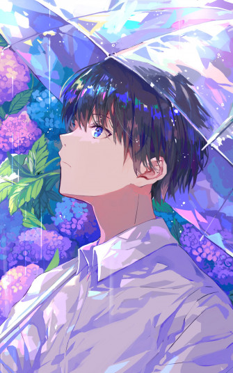 Anime Boy Phone Wallpaper By