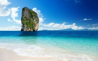 HD Tropical Beach Background