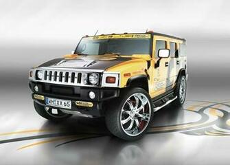 Yellow Hummer Wallpaper HD Black H3t B