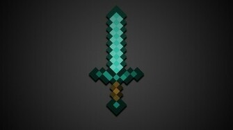 Minecraft Enchanted Sword Wallpaper