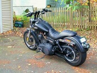 Bob Dyna Street Motorcycles Harley Davidson HD Wallpaper