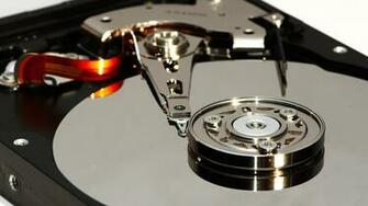 Technology Hard Drive Wallpaper
