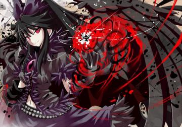 Touhou Wings Red Eyes Anime Reiuji Utsuho Girls