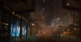 Cyberpunk City Wallpaper