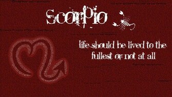 Scorpio Wallpaper By Passionfyre
