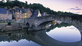 HD Bridge Scenery Desktop Background