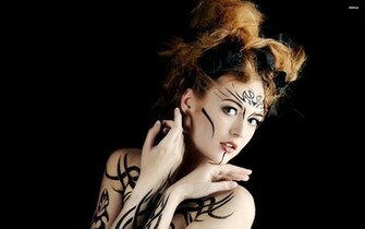 Body Paint Wallpaper