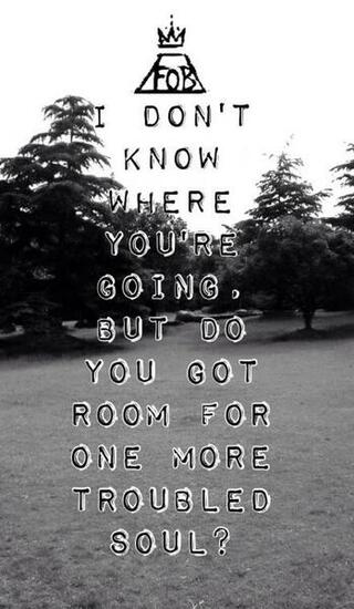 Love Fall Out Boy And Figured I Should Make A Wallpaper For My Phone