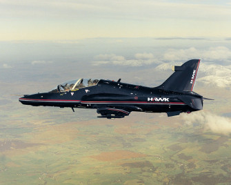 Hawk Advanced Jet Fighter Plane Wallpaper