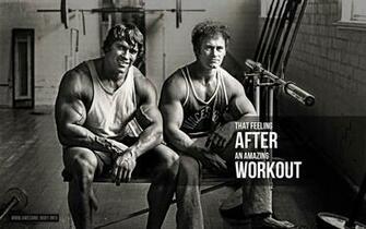 Arnold Schwarzenegger Workout Motivation Wallpaper