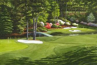 Augusta National Golf Club Golden Bell Ga
