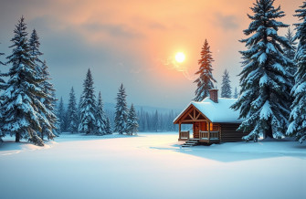 Winter Snow Scenes Wallpaper