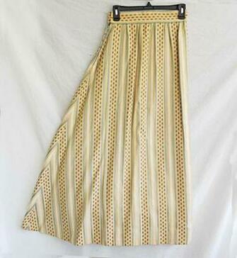 Tina Leser Skirt Asymmetric Vintage 50s Deadstock Maxi Fishtail