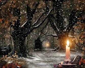Scene Christmas Wallpaper The Snow