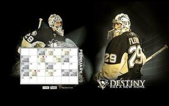 February Calendar Schedule Marc Andre Fleury Wallpaper