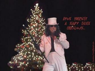 Scary Little Christmas Alice Cooper Wallpaper