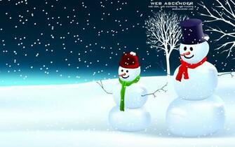 Snowman Wallpaper 1920x
