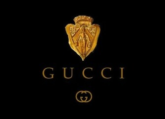 Gucci Logo Gold HD Wallpaper Places To Visit